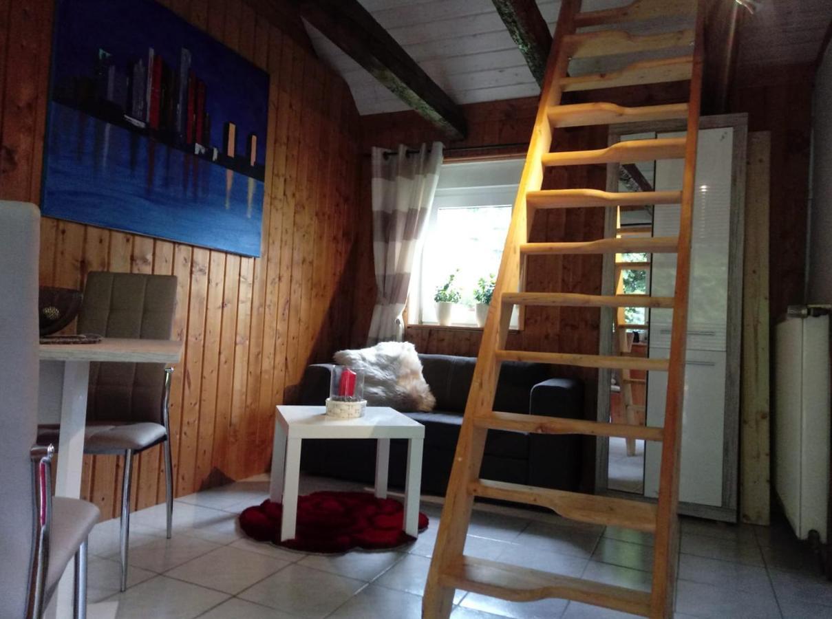 25Qm Grosses Ferienhaeuschen " Der Hengstall" Auf Unserem Reiterhof Birkenbeul Dış mekan fotoğraf